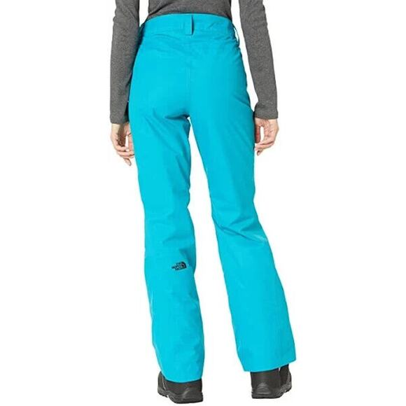 The North Face Women's Sally Ski Snowboard Pants Enamel Blue Medium Regular - Picture 2 of 6